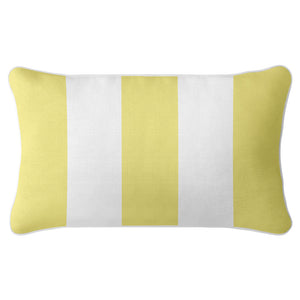 Classic Stripe Cushion Cover - Yellow