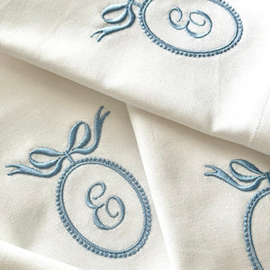 New Design - Personalised Napkins (Set of 4) - 'Bridgerton'