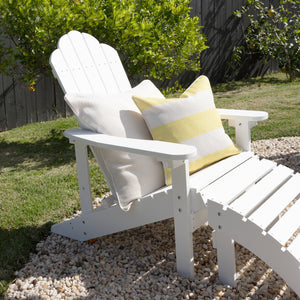 Classic Stripe Cushion Cover - Yellow